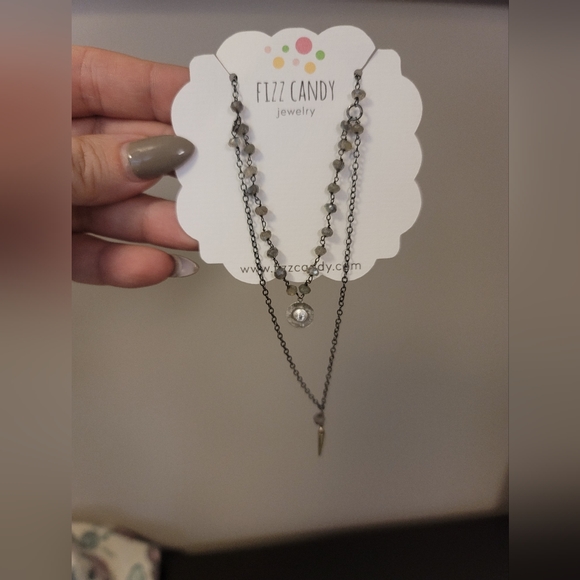 Vampire Diaries Necklace Silver Labradorite - Picture 7 of 8